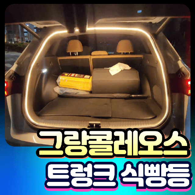 그랑콜레오스 트렁크식빵등 [웜화이트 / 화이트 ] 장착비포함가